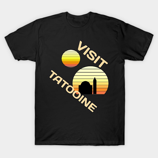 Visit Tatooine T-Shirt by Mima_SY